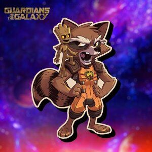 Marvel Guardians of the Galaxy Rocket & Groot Funky Chunky Magnet